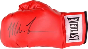 Mike Tyson Autographed Red Boxing Glove - Fanatics - Picture 1 of 1