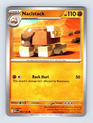 (2x PlaySet) - Naclstack 083/132 ME01: Mega Evolution 083/132 NM/LP - Image 1 of 2