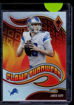 2021 Panini Phoenix #FT-23 Jared Goff Flame Throwers - Image 1 of 2