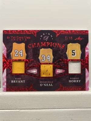 Leaf In The Game 2022 Usado Deportes - Reign of Champions Kobe Bryant, Shaquille... Foto 1 de 2