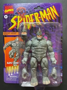 Marvel Legends RHINO Retro Spider-Man 6” Action Figure F3475 NEW - Picture 1 of 8