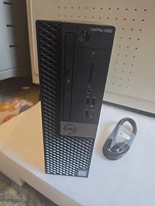 Dell OptiPlex 5060 SFF Desktop Core i7-8700 256GB MVME 16GB B Win 11 Pro - Bild 1 von 7