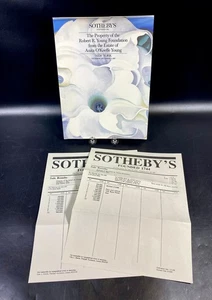 1987 Sotheby's From the Estate of Anita O'Keeffe Young Catalog - Picture 1 of 16