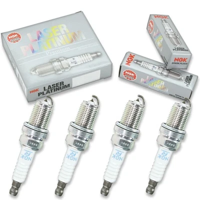 4 pcs NGK Laser Platinum Spark Plugs for 2005-2007 Kia Spectra5 2.0L L4 - bs - Image 1 of 4