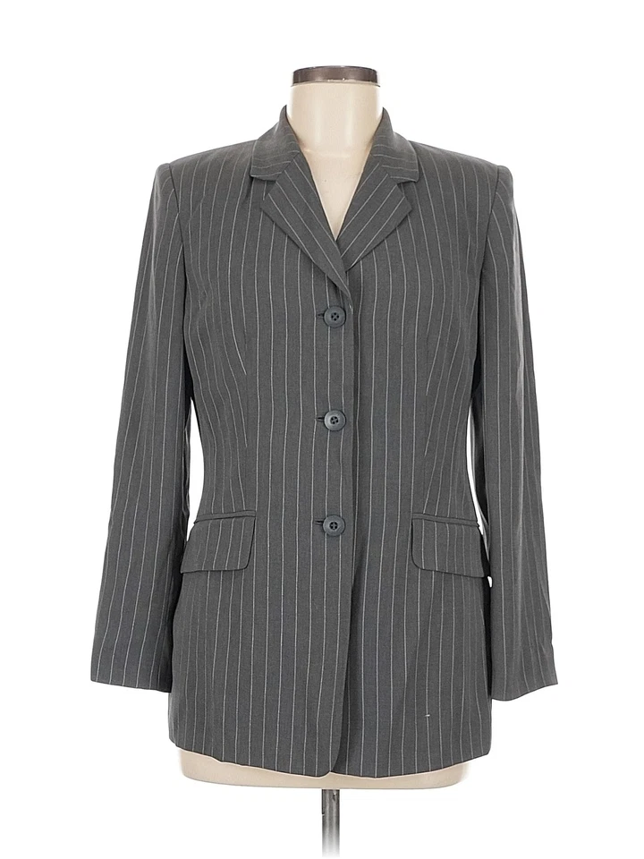 Charter Club女式灰色西装外套8小号 — 第 1/4 张图片