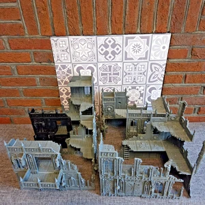 Warhammer 40k: Sector Imperialis Ruined City Gelände Konvolut - Bild 1 von 19
