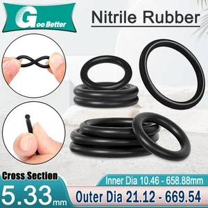 Metric O Ring Nitrile Rubber Sizes 10mm to 658mm NBR O-Rings Seal Oring Orings - Picture 1 of 113