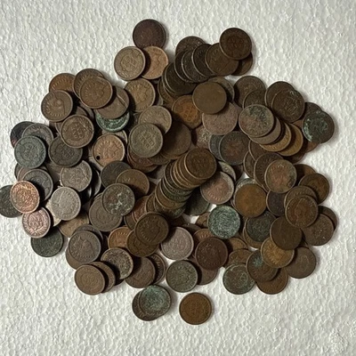 Indian Head Cents, Cull Lot Of 150. - Image 1 of 4