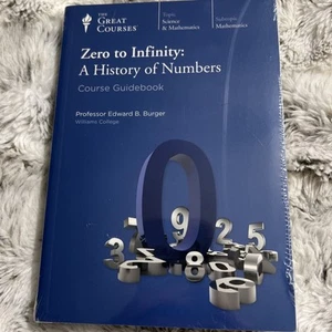 The Great Courses Zero To Infinity: A History Of Numbers DVD & Book New - Picture 1 of 2