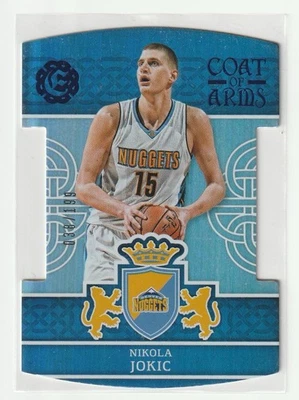 2016-17 Panini Excalibur #8 Nikola Jokic Coat of Arms Nuggets /199 NM/Mint - Image 1 of 4