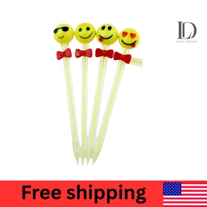 Emoji Dabber Sticks 5er Pack - Mehrzweck Hitzebeständiges Glas Werkzeug - Bild 1 von 3