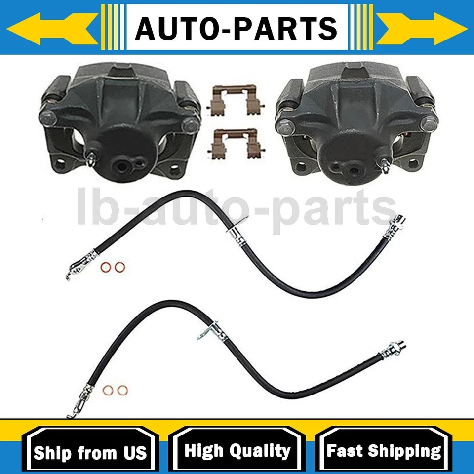 Pinza de freno delantera con mangueras lado conductor pasajero se adapta a Scion tC 2,4 L_ Foto 1 de 4