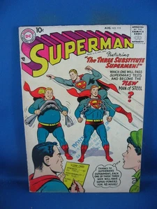 SUPERMAN 115 VG+ 1957 DC - Picture 1 of 2