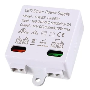 LED Trafo 12V/DC,0-10W Trafo,Netzteil Antrieb,Elektronischer Trafo für 12V3685 - Bild 1 von 6
