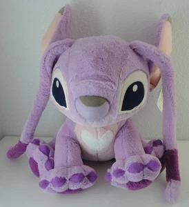 Peluche Disney Parks Lilo & Stitch fidanzata angelo rosa viola 14" nuovo con etichetta - Foto 1 di 2