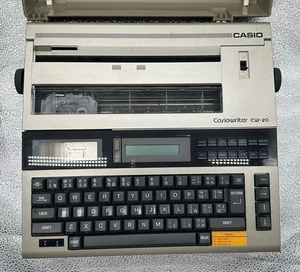 Casiowriter CW-30 vintage CW-20 TURNS ON RAM DEAD CODE MISSING RAM 5696 - Picture 1 of 7