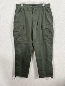 5.11 Tactical Hose Herren Large grün Ripstop Cargo Kordelzug Saum 74003 - Bild 1 von 7