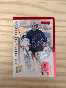 1996-97 Donruss Between the Pipes #3 Jim Carey 3725/4000 CAPITALS - Imagen 1 de 2