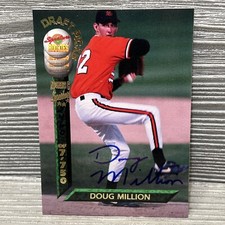 1994 Signature Rookies Draft Picks Signatures #7 Doug Million 2460 of 7750