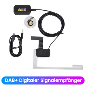Adattatore DAB+ Digitale Auto Sintonizzatore Audio Radio Box Ricevitore USB Antenna Android DE - Foto 1 di 6
