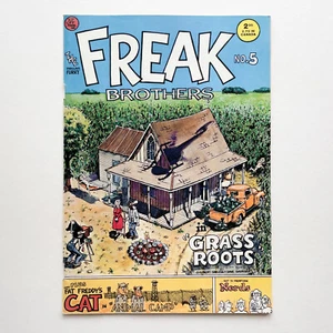 Fabulous Furry Freak Brothers #5 Rip Off Press 1988 sexta impresión - estado en muy buen estado - Imagen 1 de 8