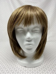 Rene of Paris Amore Codi XO | Synthetic Wig (Mono Top) in marble brown short bob - Picture 1 of 6