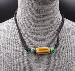 Collier ethnique en pierres du Népal - Imagen 1 de 2