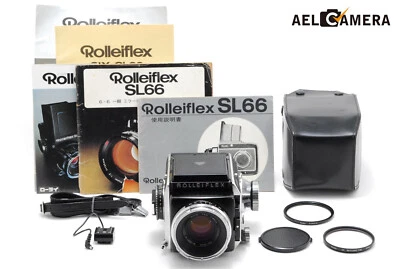 【N MINT w/Case】 Rollei Rolleiflex SL66 Film Camera Planar 80mm f/2.8 From JAPAN - Image 1 of 4