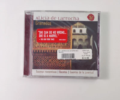 Granados ~ Alicia De Larrocha ~ Bocetos [CD] BRAND NEW & SEALED j6 - Image 1 of 2