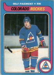 1979-80 O-PEE-CHEE NHL HOCKEY #190 WILF PAIEMENT COLORADO ROCKIES