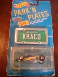 HOT WHEELS 1988 KRACO PARK'N TARGHE AUTO COME NUOVE SU CARTONCINO DIFETTOSO - Foto 1 di 3