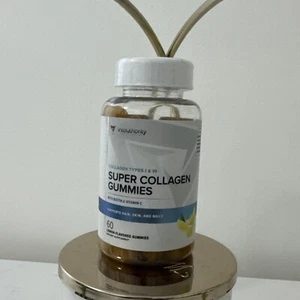 Super Collagen Gummies, Best Hydrolyzed Collagen Gummy Supplement Exp.04/26 New - Picture 1 of 4