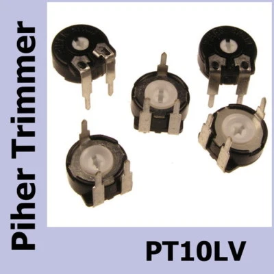 2 pezzi 470 Ohm Trimmer Resistivo Originale Piher PT10LV Prodotto in Spagna - Bild 1 von 2