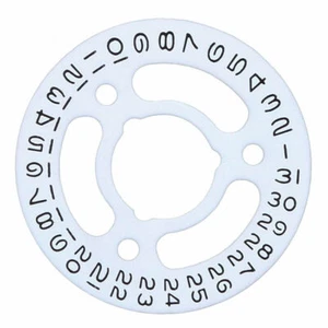 DATE DISC FOR LADY ROLEX WATCH 2130/2135 - 69160 69173 69174 WHITE WATCH - Picture 1 of 2