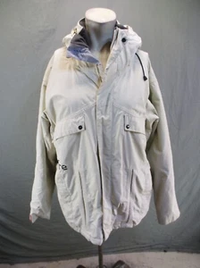 Bonfire Size L Mens 100% Nylon Full Zip Snap Powder Skirt Snowboard Jacket 871 - Picture 1 of 16