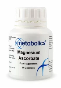 90 cápsulas de ascorbato de magnesio Metabolics - Imagen 1 de 1