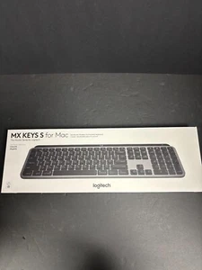 Logitech MX Keys S Full-Size Bluetooth Wireless Keyboard - Black 920-011406 - Picture 1 of 6