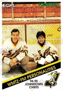 1994-95 Johnstown Chiefs #23 Steve Walker, Debbie Wilde