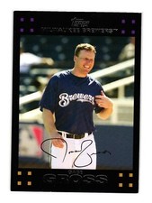 2007 Topps Updates & Highlights #UH308 Gabe Gross Milwaukee Brewers