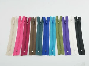 Reißverschluss Nylon Spiral nicht-teilbar 3mm Reissverschlüsse unteilbar Perlon - Bild 1 von 13