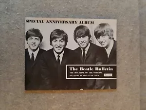 1965 Special Anniversary Album The Beatles Bulletin Magazine Fan Club Book - Picture 1 of 11