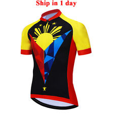 Cycling Jersey Philipinas Sports Bike Wear Short Shirt Road Top Jacket Clothing