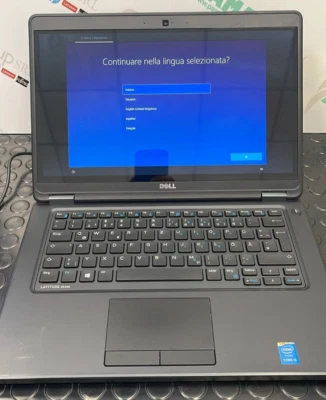 Notebook Dell latitude E5450, Core i5 5300U, 8gb Ram, 256Gb ssd, Webcam Grado B - Immagine 1 di 4