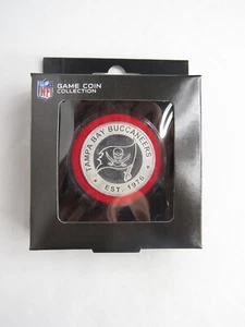 NIB HIGHLAND MINT NFL SILVER PLATED COIN ORNAMENT TAMPA BAY BUCCANEERS #197B - Picture 1 of 2
