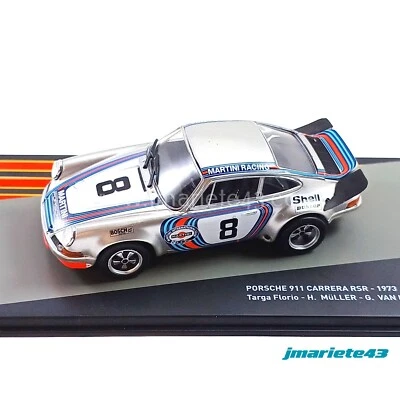 Porsche 911 Carrera RSR #8 H. Muller - G. Van Lennep Targa Florio 1973 1:43 - Image 1 of 4