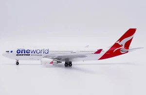 Modelo diecast JC Wings 1:400 Qantas Airways Airbus A330-200 “OneWorld” VH-EBV - Imagen 1 de 6