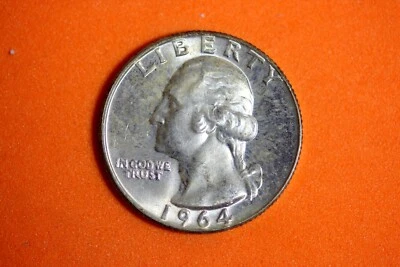 1964 D/D Washington Quarter #M16326 - Image 1 of 2