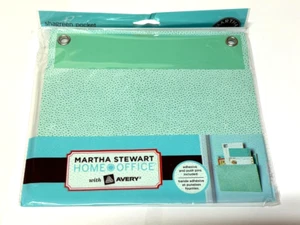 Pocket foler blue 7x 7 new, adhesive sticket on the back & holes Shagreen - Picture 1 of 7