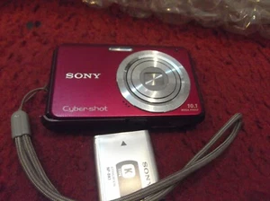 Sony Cyber-Shot DSC-W180 10.1MP 3x Digital Camera - Red - Picture 1 of 14