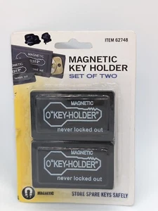 Porta llaves de repuesto magnéticas para llaves de casa y gabinete paquete de 2/ - Imagen 1 de 2